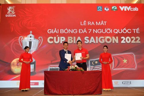 Ra mắt giải bóng đá 7 người quốc tế gồm Việt Nam, Thái Lan, Malaysia