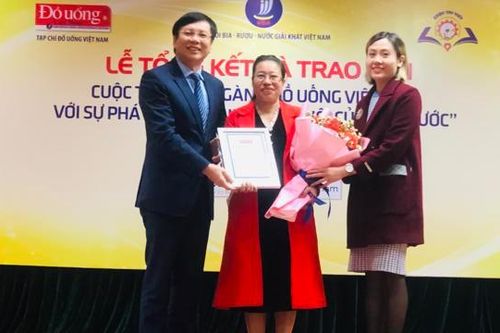 Trao giải cuộc thi viết về ngành đồ uống Việt Nam