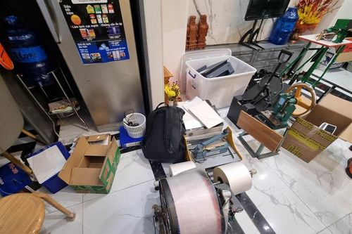 Bên trong 'công xưởng' làm tiền giả vừa bị Công an TP Đà Nẵng triệt phá