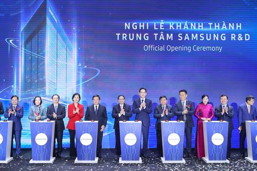 Sansung chính thức khánh thành trung tâm R&D tại Việt Nam