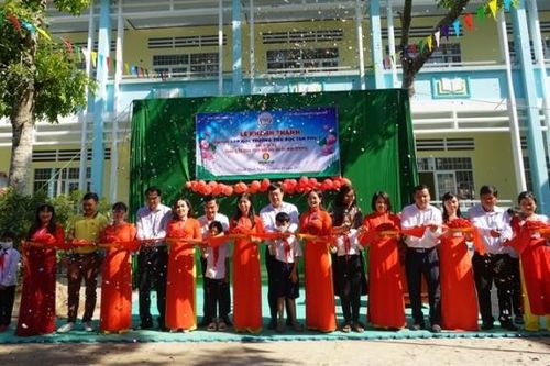 Phân bón Cà Mau khánh thành thêm 06 phòng học mới tại Đồng Tháp
