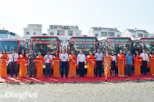 Khai trương 4 tuyến xe buýt kết nối Đồng Nai - TP.HCM