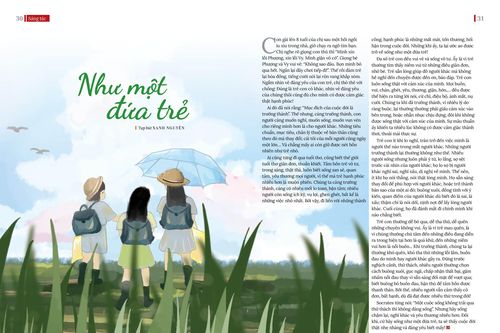 Như một đứa trẻ