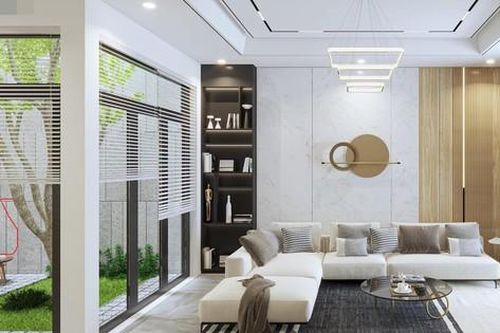 Ngôi nhà tạo nguồn đối lưu gió từ những khoảng sân vườn mini