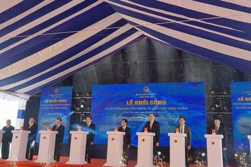 Thừa Thiên Huế khởi công Dự án đường Nguyễn Hoàng và cầu vượt sông Hương hơn 2.000 tỷ đồng