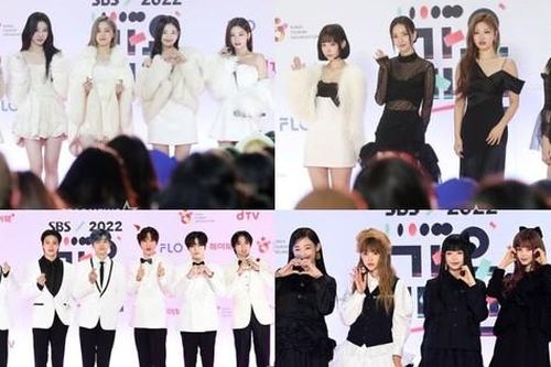 Thảm đỏ SBS Gayo Daejeon 2022: Winter (aespa) bị 'dìm' vì kiểu tóc bết, ITZY như công chúa tuyết