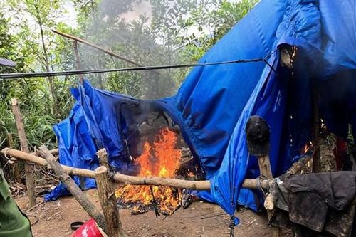 Quảng Nam: Tiếp tục truy quét vàng tặc ở mỏ vàng Bồng Miêu