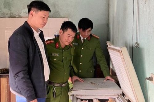 Hà Tĩnh: Phát hiện 225kg sản phẩm thực phẩm động vật 'đổi màu'