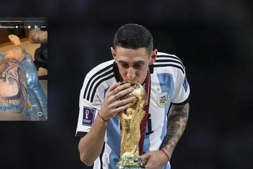 Lộ diện ngôi sao Argentina đầu tiên xăm hình cúp vàng World Cup