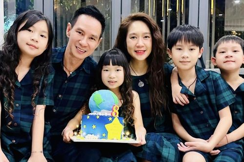 Vợ chồng Lý Hải – Minh Hà tổ chức sinh nhật giản dị, ấm cúng cho ái nữ