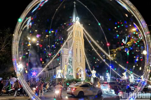 Giáng sinh trong mùa hội hoa Đà Lạt