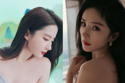 Cùng khoe ảnh mới, Lưu Diệc Phi đẹp tựa nữ thần, Dương Mịch gợi cảm khó cưỡng