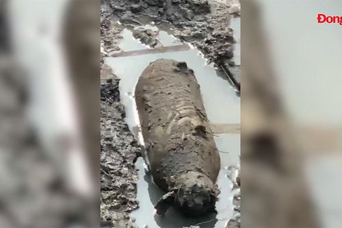 Trảng Bom: Phát hiện quả bom có chiều dài 90cm nặng trên 100kg