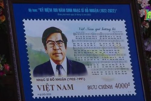 Phát hành bộ tem kỷ niệm ngày sinh nhạc sĩ Đỗ Nhuận