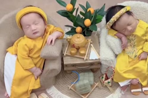 Hà Trí Quang và bạn trai đồng giới công khai cận mặt 2 thiên thần song sinh: Đáng yêu đến tan chảy