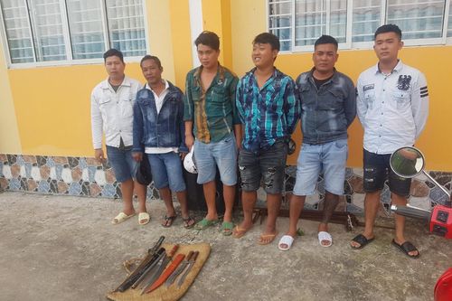 Kiên Giang: Ngăn chặn kịp thời nhóm 50 đối tượng chuẩn bị hung khí đánh nhau