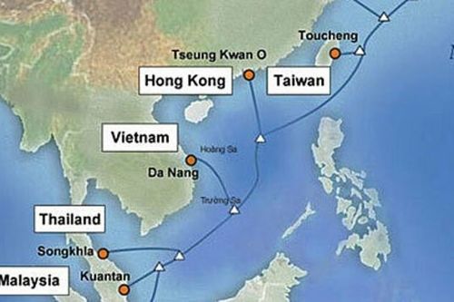 Ba tuyến cáp quang biển APG cùng gặp sự cố