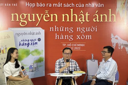 Nhà văn Nguyễn Nhật Ánh và sự mới lạ trong 'Những người hàng xóm'