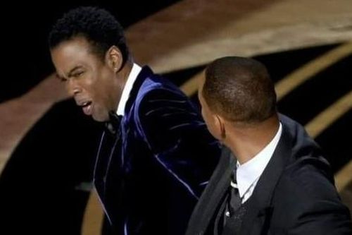 Bức ảnh Will Smith tát Chris Rock gây sốc nhất 2022