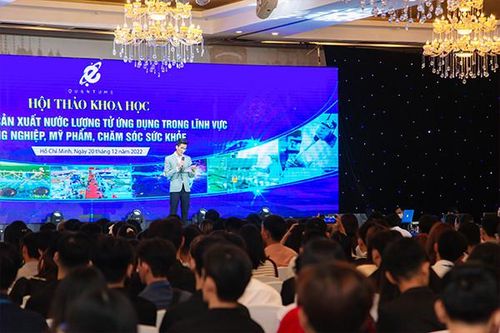 Hội thảo giới thiệu công nghệ sản xuất nước lượng tử