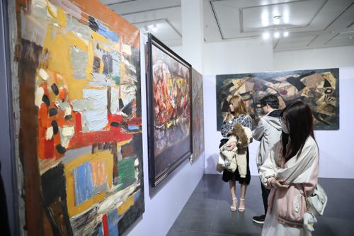 'Hội tụ tinh hoa mỹ thuật Việt-Hàn': Cuộc 'đối thoại' đầy màu sắc