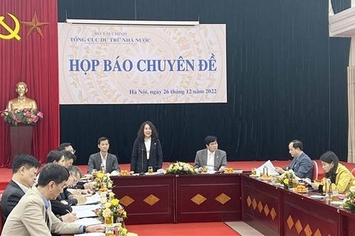 Tổng cục Dự trữ Nhà nước tổ chức họp báo chuyên đề