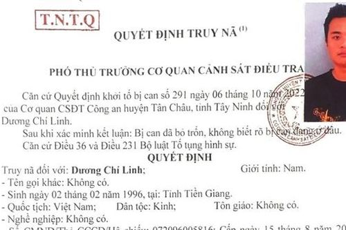 Truy nã toàn quốc đối tượng trộm ở Tây Ninh