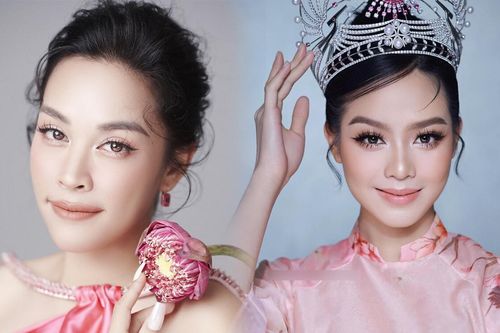 Nhan sắc của Tân Hoa hậu Thanh Thủy 'qua tay' chuyên gia trang điểm: Ngỡ O Sen Ngọc Mai
