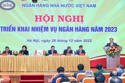 Thủ tướng: Mục tiêu cao nhất với ngành ngân hàng là bảo đảm an ninh tiền tệ