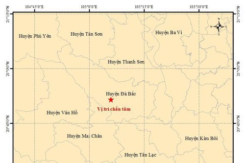Đà Bắc, Hòa Bình lại chao đảo vì động đất lên đến 4 độ richter