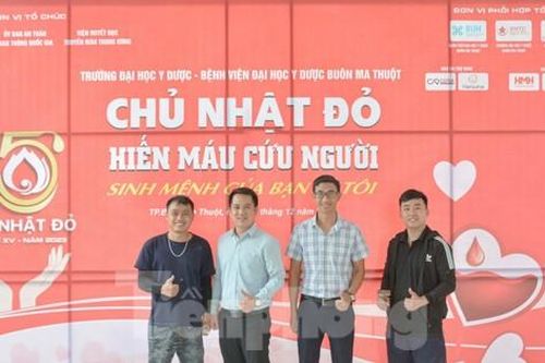 Trường ĐH Y Dược Buôn Ma Thuột sẵn sàng Chủ nhật Đỏ ở Tây Nguyên