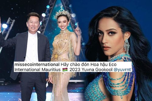 Bị phế truất ngôi á hậu 5 Miss Grand, người đẹp Mauritius sẽ dự thi Miss Eco