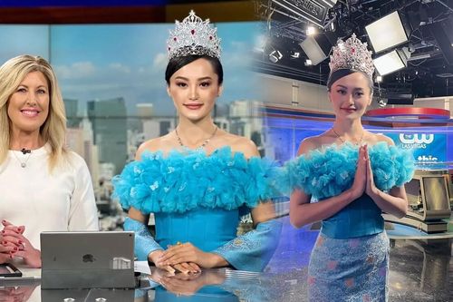 Chưa nhập cuộc đua, Miss Universe Laos đã nhận loạt job xịn tại Mỹ: Liệu có lọt top?