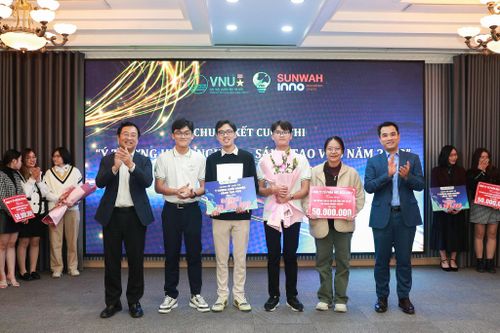 Trường ĐH Công nghệ giành ngôi vị Quán quân cuộc thi Ý tưởng Khởi nghiệp - Sáng tạo VNU 2022
