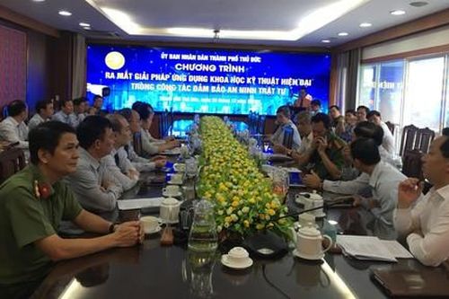 Ra mắt hệ thống camera ứng dụng trí tuệ nhân tạo vào đảm bảo ANTT
