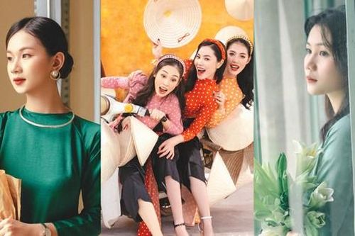 Giới trẻ 'đua nhau' chụp ảnh áo dài vào dịp cuối năm