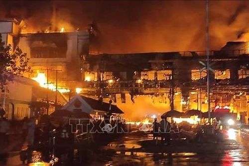 Cháy sòng bài tại Campuchia: Tăng cường lực lượng cứu hộ, phát hiện thêm nhiều nạn nhân tử vong