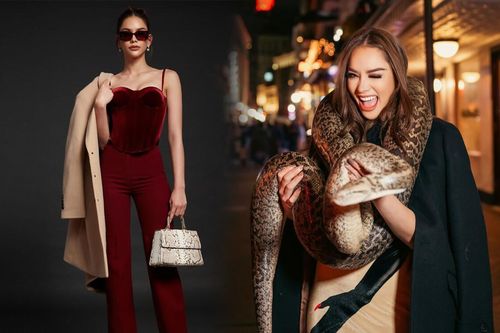 Dính nghi vấn dùng túi da động vật, Miss Universe Thailand đăng ảnh chơi đùa cùng 'bé Na' để chữa cháy