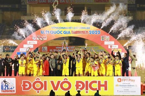 Hà Nội lần 6 vô địch Giải U.21 quốc gia Thanh niên năm 2022