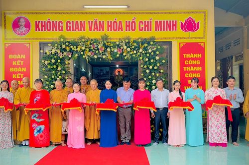 Ra mắt Không gian văn hóa Hồ Chí Minh tại chùa Pháp Bửu