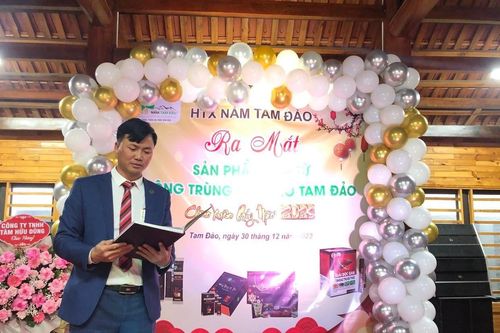 Vĩnh Phúc: Ra mắt hai sản phẩm từ đông trùng hạ thảo Tam Đảo