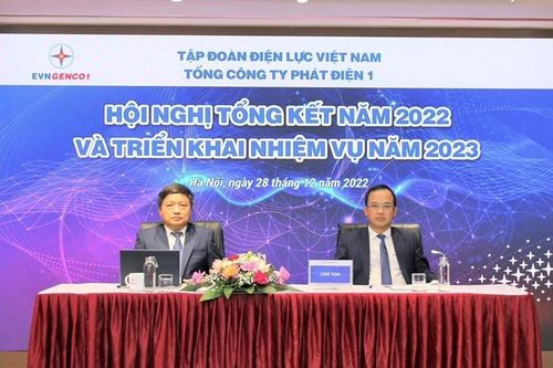 Tổng công ty Phát điện 1 vượt kế hoạch sản lượng năm 2022