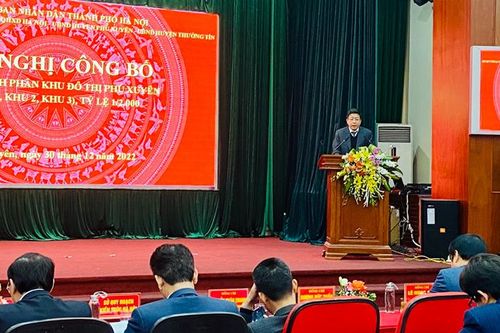 Công bố 3 đồ án quy hoạch phân khu đô thị vệ tinh Phú Xuyên