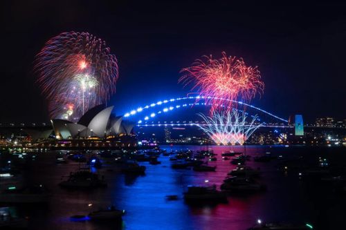 Màn pháo hoa ấn tượng tại Sydney trước Giao thừa