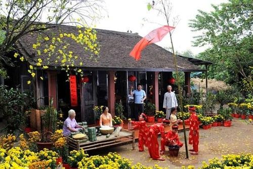 Ký ức tuổi thơ: Cây nêu ngày tết