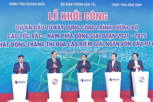 Khởi công đồng loạt 12 dự án thành phần cao tốc Bắc- Nam giai đoạn 2 gần 147 nghìn tỷ đồng