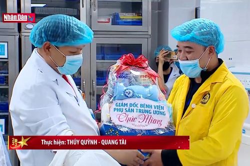 Chào đón 'công dân nhí' đầu tiên của năm 2023