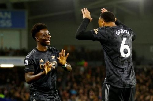 Bảng xếp hạng Ngoại hạng Anh hôm nay ngày 1/1/2023: Arsenal bỏ xa Manchester City, độc chiếm ngôi đầu Ngoại hạng Anh