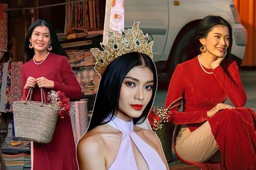 Miss Grand Myanmar 2023 lấy lòng 'chủ nhà' Việt Nam bằng áo dài: Mr Nawat liệu có vui?