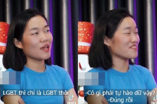 TikToker Lê Thụy gây tranh cãi với phát ngôn: 'LGBT có gì đâu mà tự hào dữ vậy?'